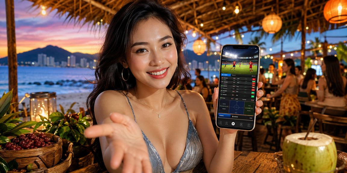 Khách tại quán cà phê Nha Trang xem kết quả xổ số và đặt cược trực tuyến